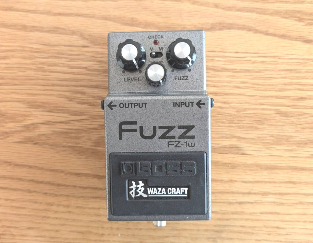 【エフェクター購入レビュー】BOSS FZ-1W FUZZを買ってみた【2024最新】